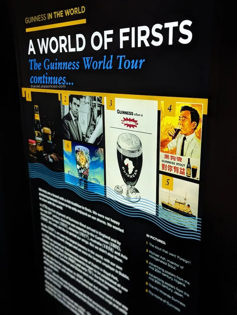 在世界各地的 Guinness